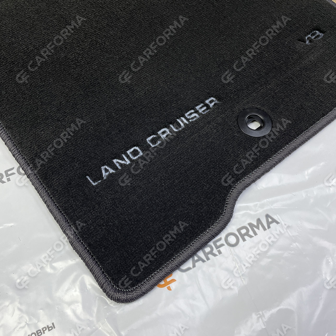 Ворсовые коврики на Toyota Land Cruiser Prado 70 1984&nbsp;-&nbsp;2026 в Курске