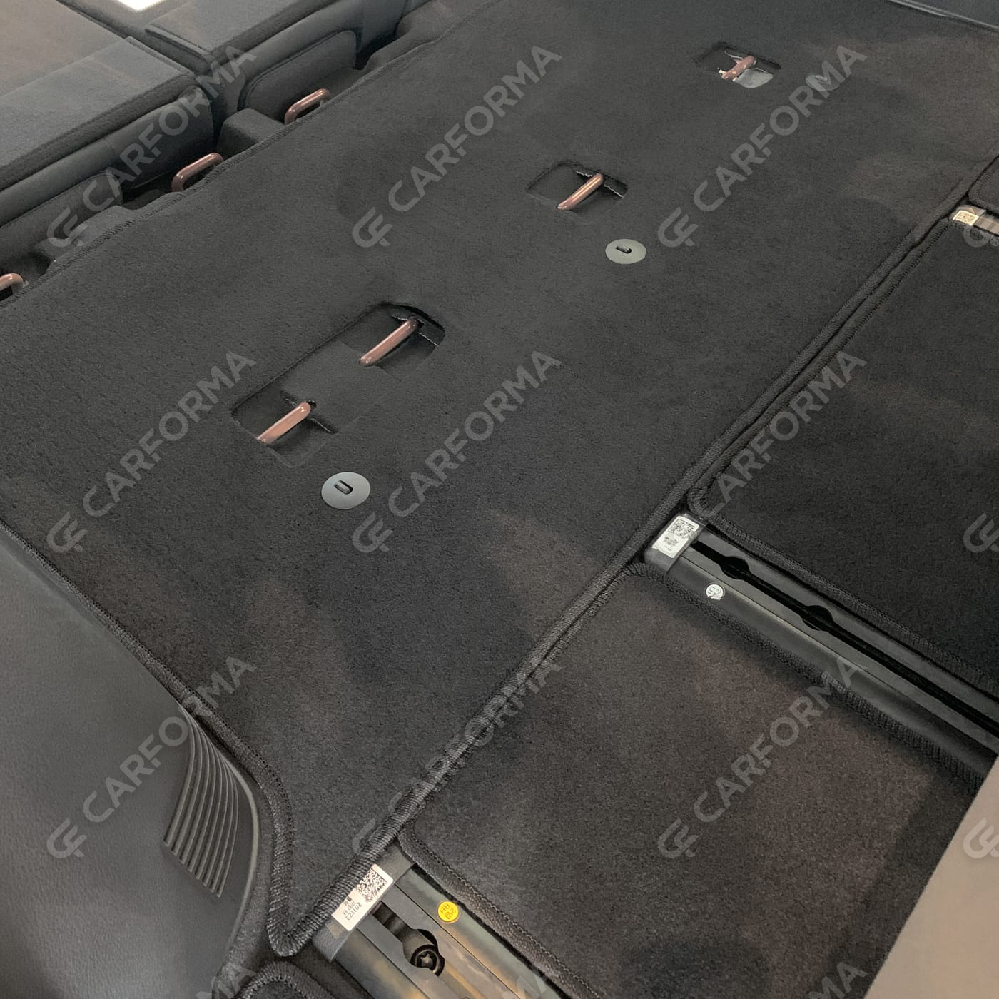 Ворсовые коврики на KIA Carnival IV 7 мест без оттоманок 2020&nbsp;-&nbsp;2026 в Курске