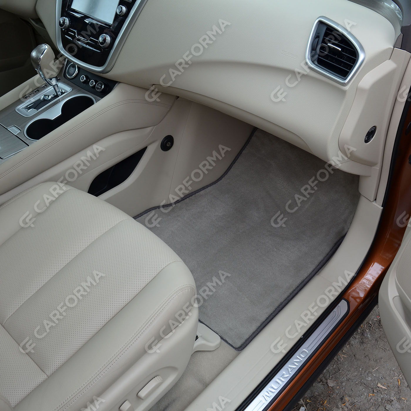 Ворсовые коврики на Nissan Murano (Z52) 2014&nbsp;-&nbsp;2022 в Курске