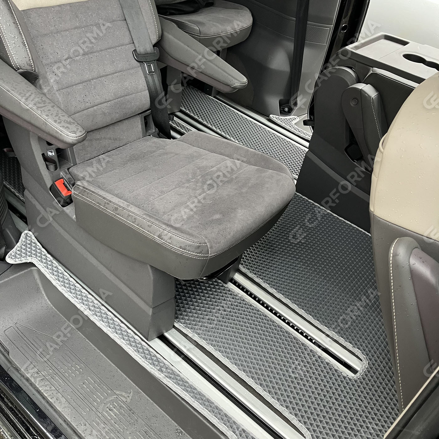 Ворсовые коврики на Volkswagen Multivan (T7) 2021&nbsp;-&nbsp;2026 в Курске