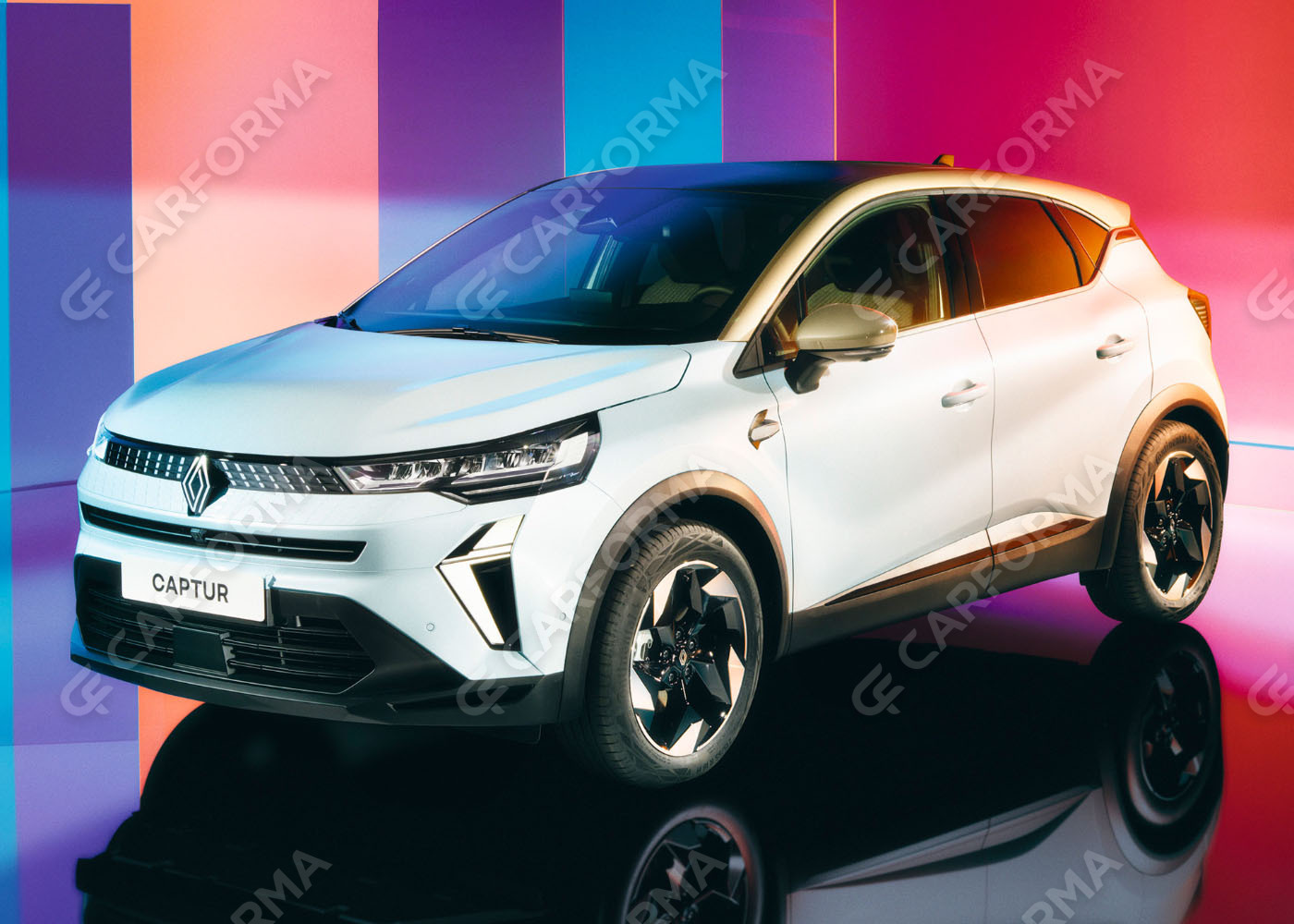 Ворсовые коврики на Renault Captur II 2019&nbsp;-&nbsp;2026
