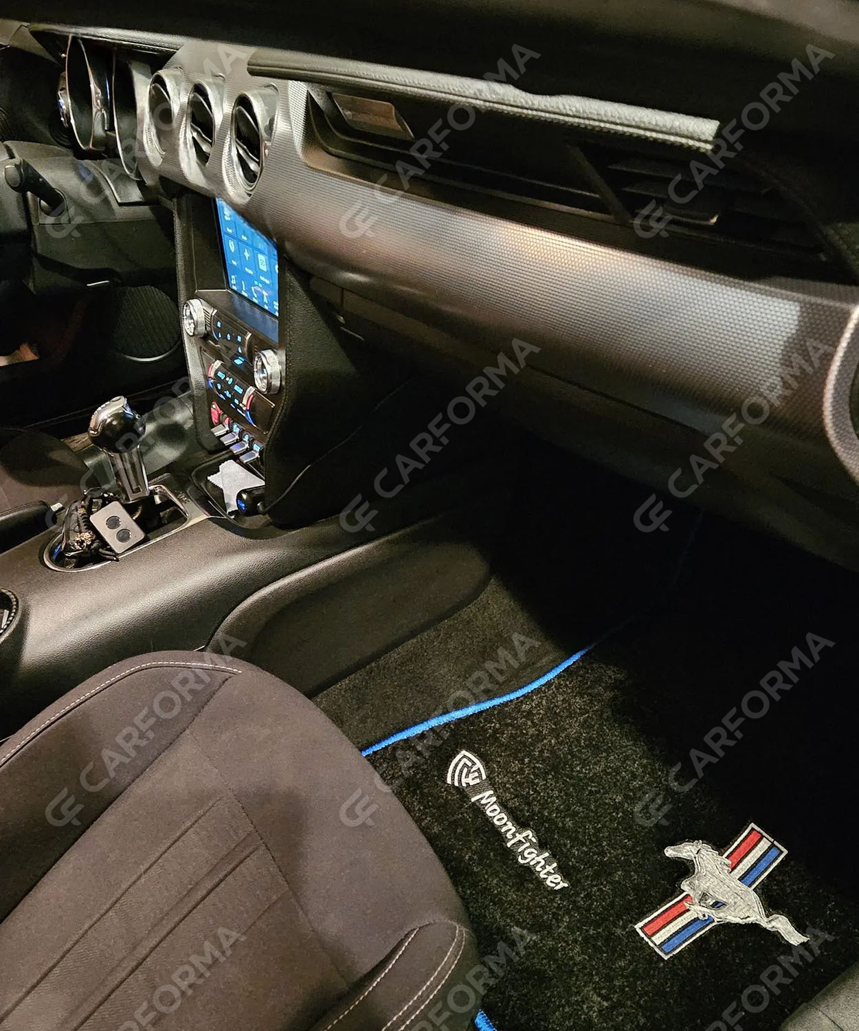 Ворсовые коврики на Ford Mustang VI 2013&nbsp;-&nbsp;2023 в Курске