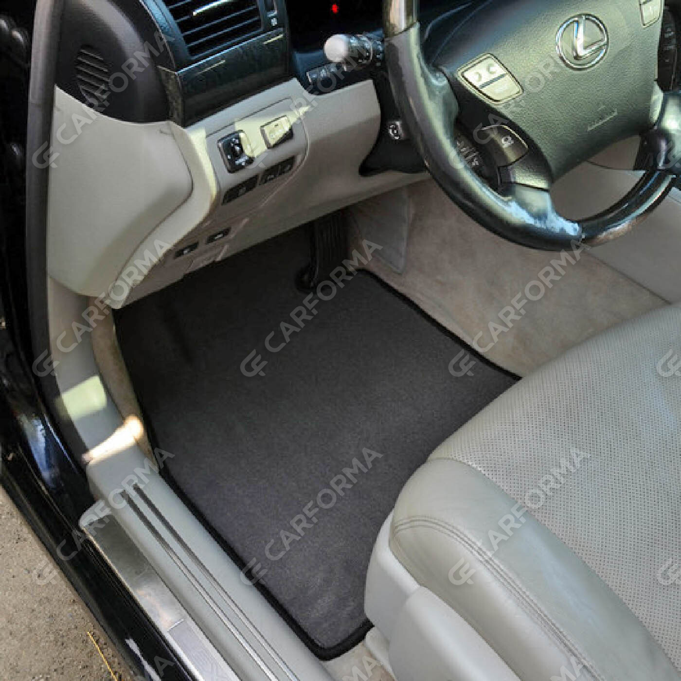 Ворсовые коврики на Lexus LS IV 2006&nbsp;-&nbsp;2017 в Курске