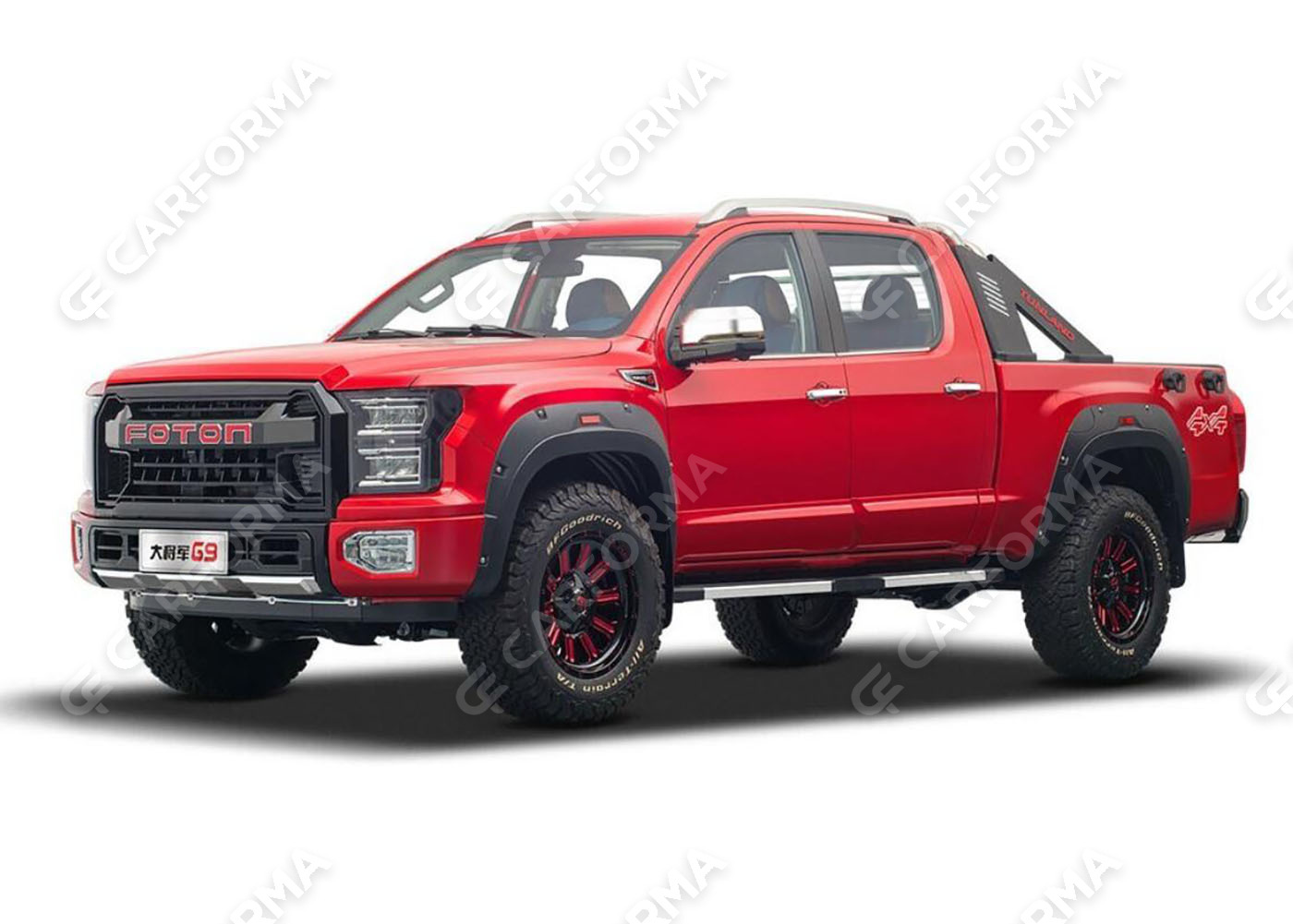Ворсовые коврики на Foton Tunland G9 2021&nbsp;-&nbsp;2026 в Курске