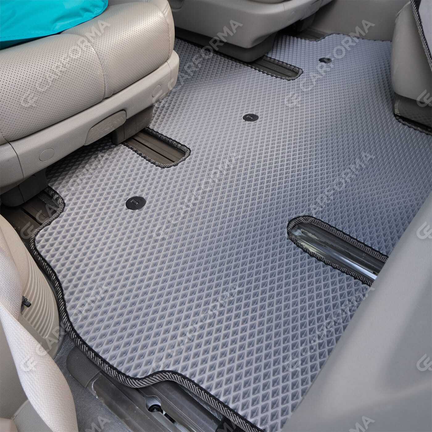 Ворсовые коврики на KIA Carnival III 9 мест и 11 мест 2014&nbsp;-&nbsp;2021 в Курске