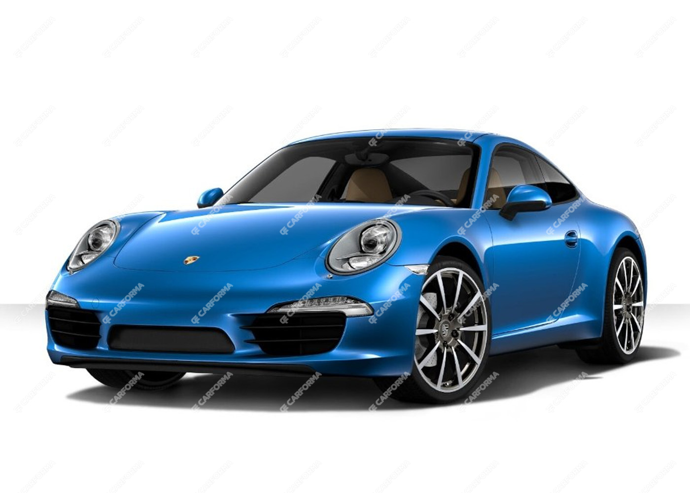 Ворсовые коврики на Porsche 911 (991) 2011 - 2020