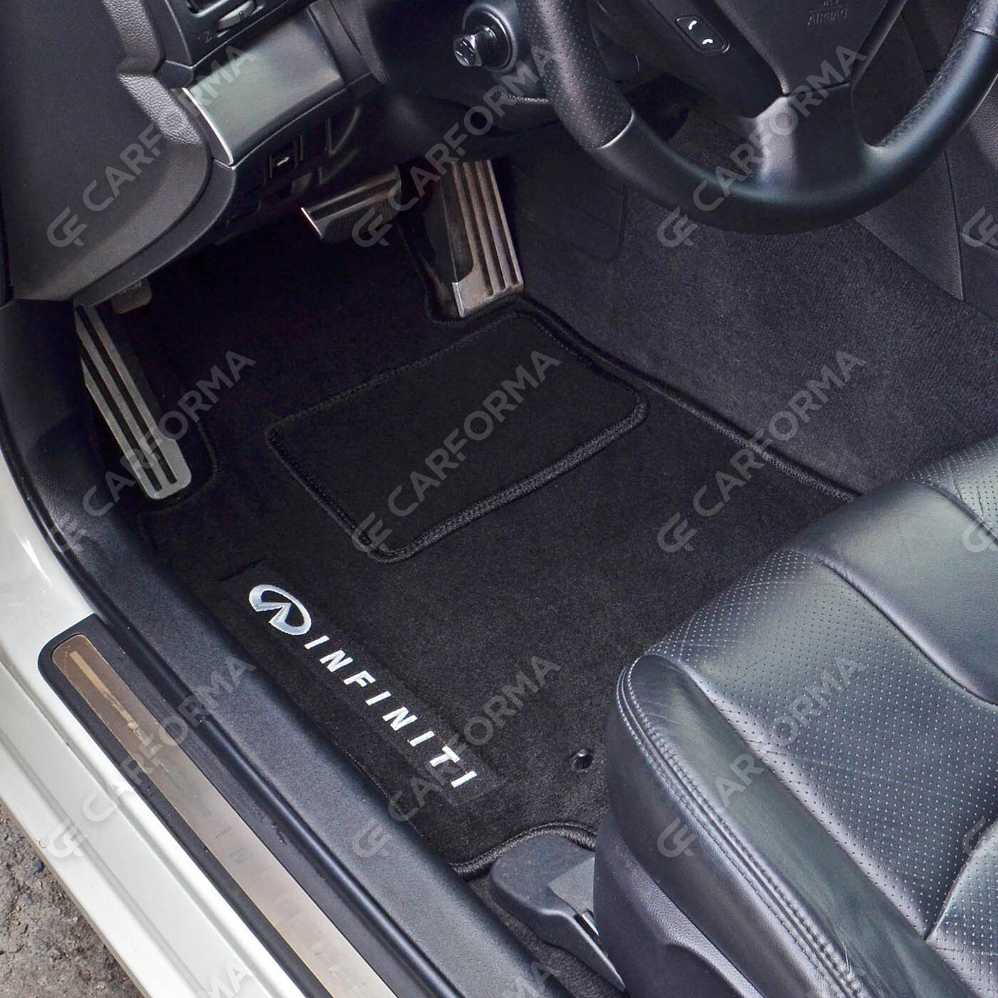 Ворсовые коврики на Infiniti Q60 I 2013&nbsp;-&nbsp;2016 в Курске