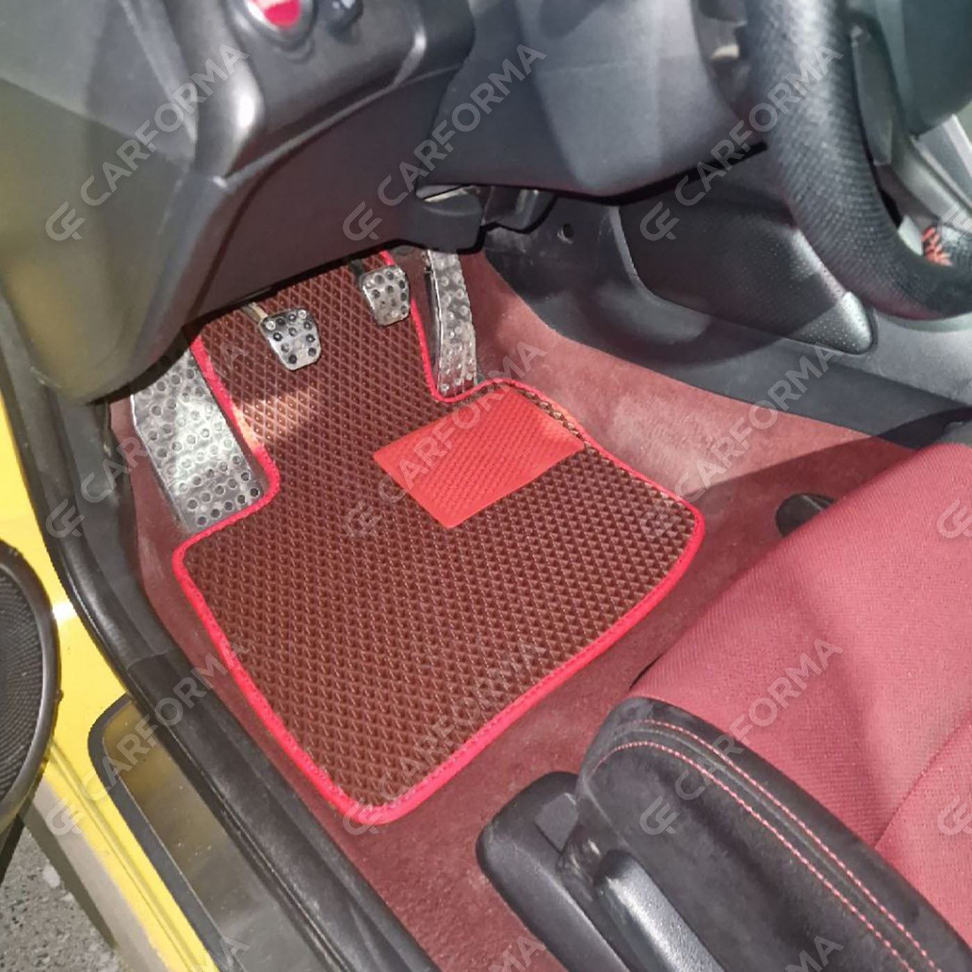 Ворсовые коврики на Honda Civic VIII 3d 2006&nbsp;-&nbsp;2011 в Курске