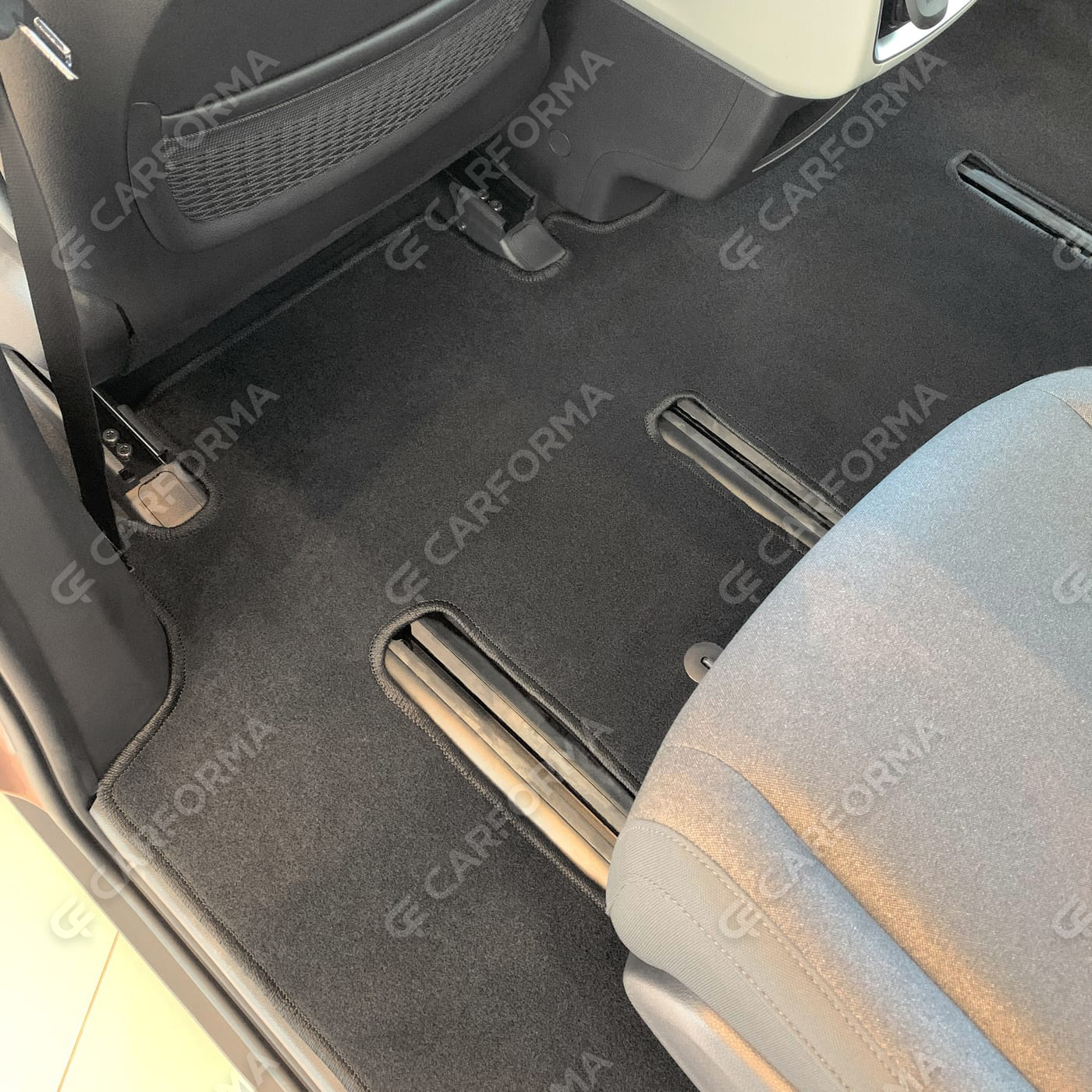 Ворсовые коврики на KIA Carnival IV 7 мест без оттоманок 2020&nbsp;-&nbsp;2026 в Курске