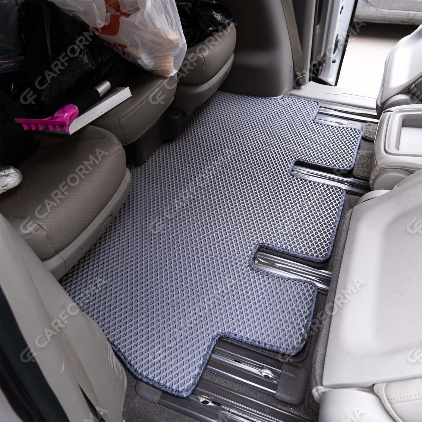 Ворсовые коврики на KIA Carnival III 9 мест и 11 мест 2014&nbsp;-&nbsp;2021 в Курске