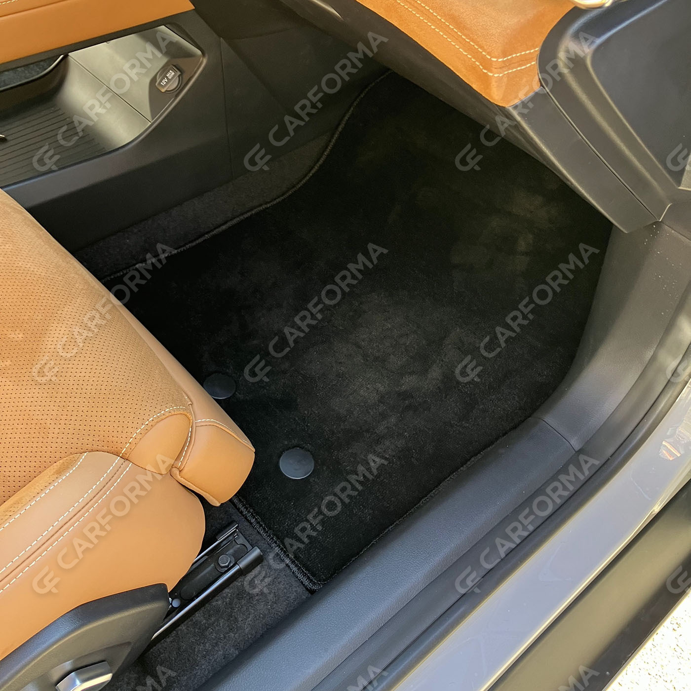 Ворсовые коврики на Mazda EZ-6 2024&nbsp;-&nbsp;2026 в Курске