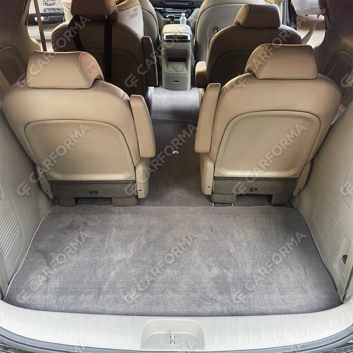 Ворсовые коврики на KIA Carnival III 9 мест и 11 мест 2014&nbsp;-&nbsp;2021 в Курске