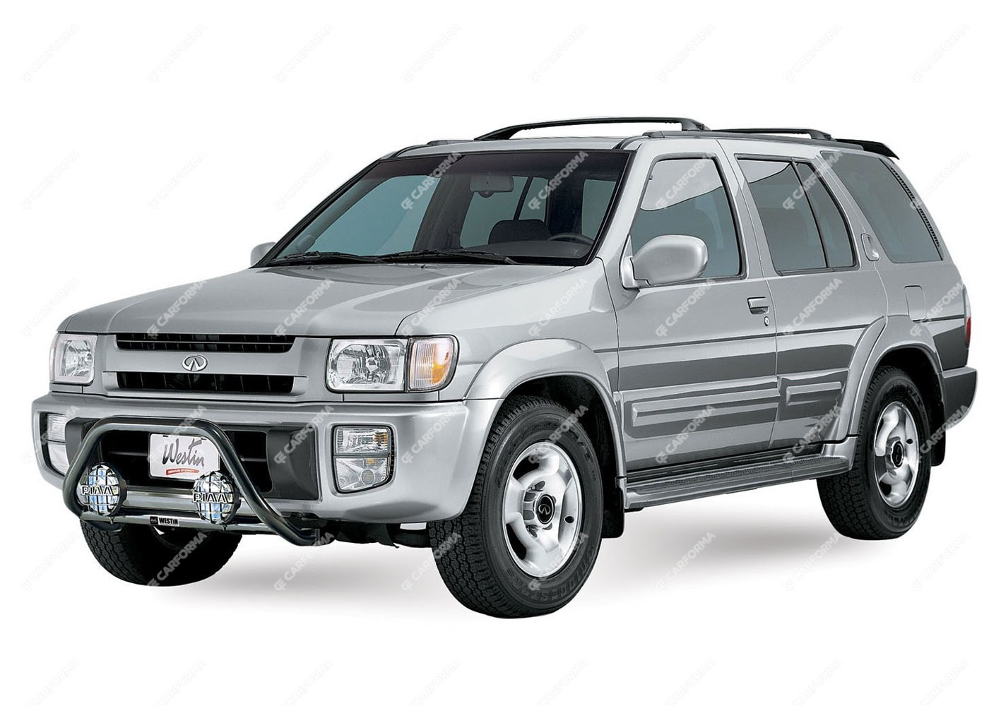 Ворсовые коврики на Infiniti QX4 1996 - 2003