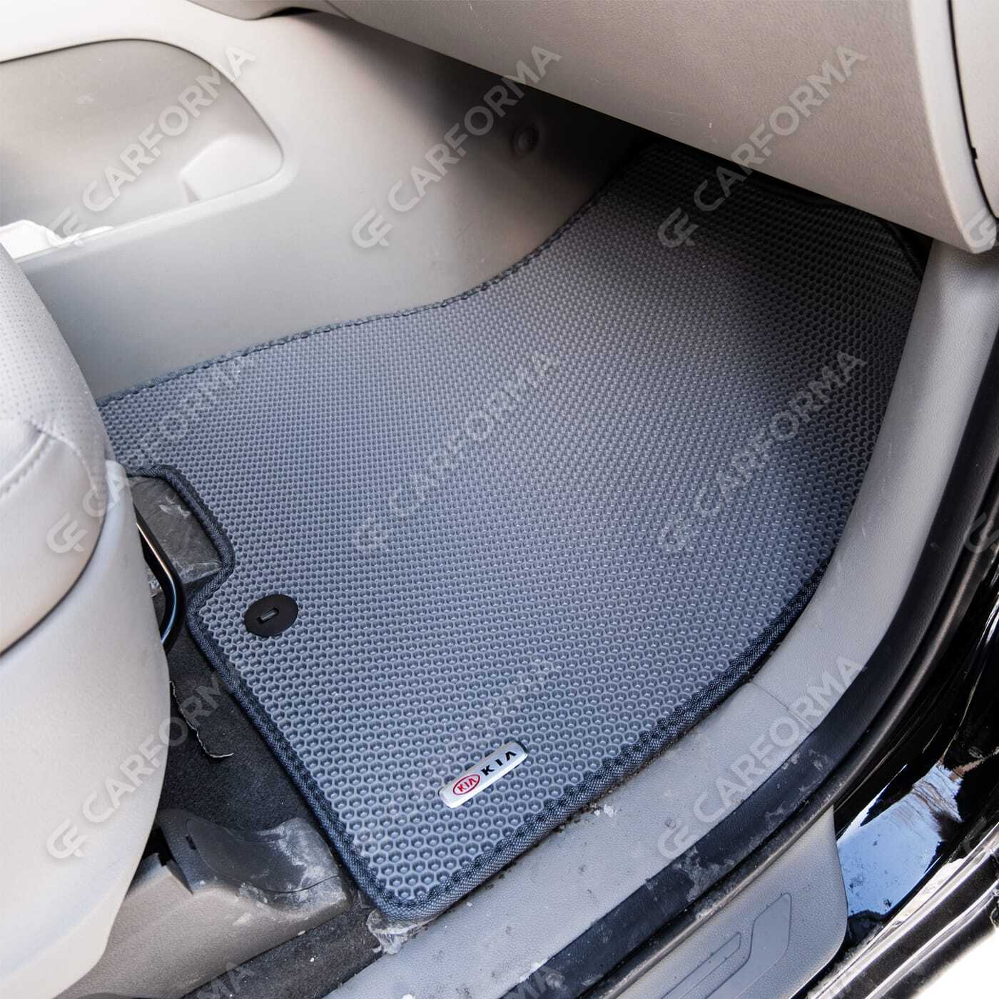 Ворсовые коврики на KIA Carnival III 7 мест 2014&nbsp;-&nbsp;2021 в Курске