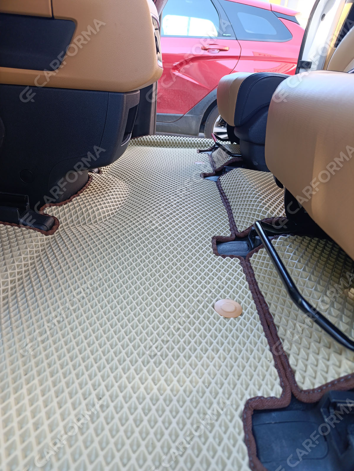 Ворсовые коврики на KIA Carnival IV 11 мест 2020&nbsp;-&nbsp;2026 в Курске