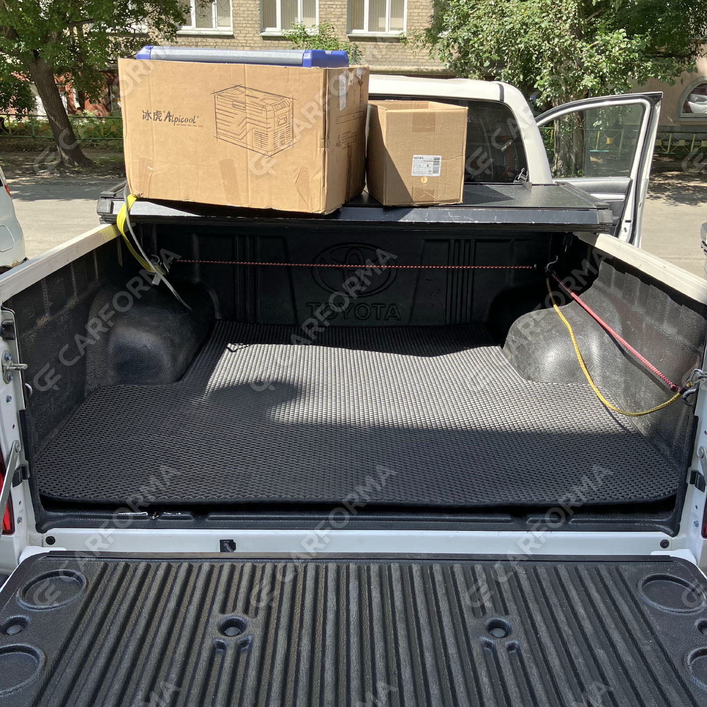 Ворсовые коврики на Toyota Hilux VII 2008&nbsp;-&nbsp;2015 в Курске