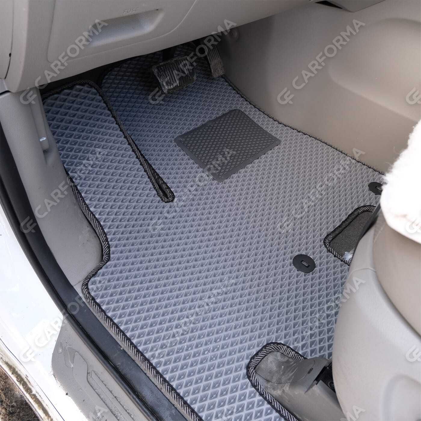 Ворсовые коврики на KIA Carnival III 7 мест 2014&nbsp;-&nbsp;2021 в Курске