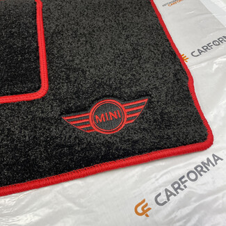 Ворсовые коврики на Mini Cooper Coupe (R58) 2011 - 2015 в Курске Ворсовые коврики на Mini Cooper Coupe (R58) 2011 - 2015 в Курске