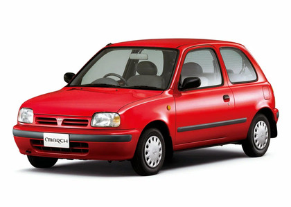 Ворсовые коврики на Nissan March (K11) 1992 - 2002 в Курске