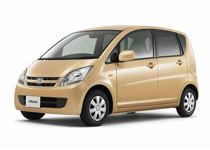 Ворсовые коврики на Daihatsu Move VI 2006&nbsp;-&nbsp;2010 в Курске