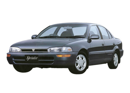 Ворсовые коврики на Toyota Sprinter (E10) 1991 - 2002 в Курске