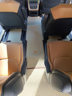 Ворсовые коврики на KIA Carnival IV 11 мест 2020 - 2026 в Курске Ворсовые коврики на KIA Carnival IV 11 мест 2020 - 2026 в Курске