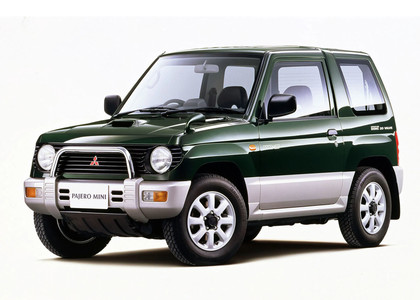 EVA коврики на Mitsubishi Pajero Mini I 1994 - 1998 в Курске