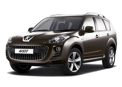 Ворсовые коврики на Peugeot 4007 2007 - 2012 в Курске