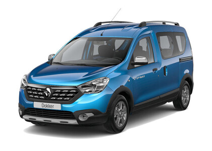 Ворсовые коврики на Renault Dokker Stepway 2018 - 2025 в Курске