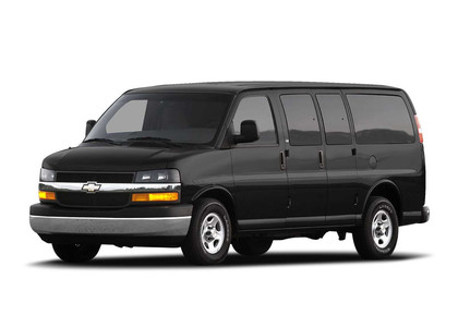 Ворсовые коврики на Chevrolet Express 2002 - 2019 в Курске