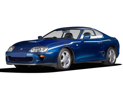Ворсовые коврики на Toyota Supra (A80) 1993 - 2002 в Курске