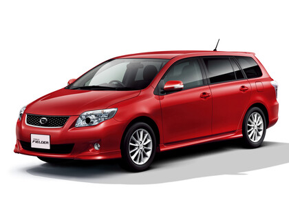 Ворсовые коврики на Toyota Corolla Fielder (E14) 2006 - 2012 в Курске