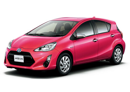 Ворсовые коврики на Toyota Aqua (P10) 2011 - 2021 в Курске