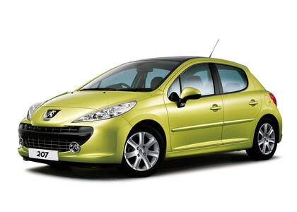 Ворсовые коврики на Peugeot 207 2006 - 2012 в Курске