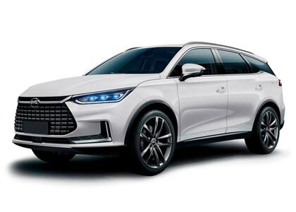 Ворсовые коврики на BYD Tang EV 2018 - 2025 в Курске