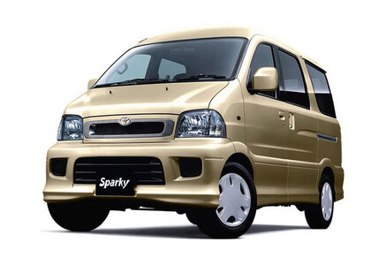 EVA коврики на Toyota Sparky 2000 - 2003 в Курске