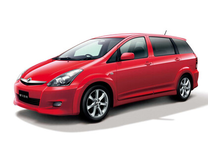 Ворсовые коврики на Toyota Wish I 2003 - 2009 в Курске
