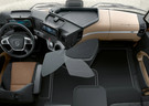 Коврики на Mercedes Actros MP4 MP5 тягач GigaSpace 2011 - 2025 в Курске
