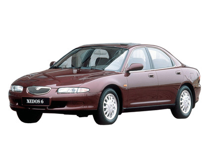 Ворсовые коврики на Mazda Xedos 6 1992 - 2000 в Курске