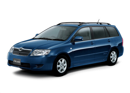 Ворсовые коврики на Toyota Corolla Fielder (E12) 2001 - 2006 в Курске