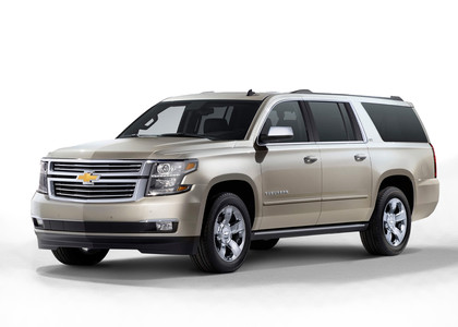 Ворсовые коврики на Chevrolet Suburban 2014 - 2020 в Курске