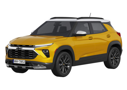 Ворсовые коврики на Chevrolet TrailBlazer III 2019 - 2025 в Курске