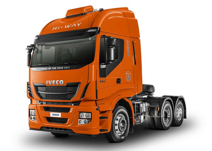 Ворсовые коврики на Iveco Stralis (Hi-Way) 2016 - 2025 в Курске