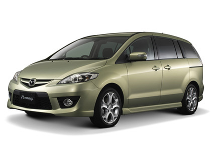 Ворсовые коврики на Mazda Premacy II 2005 - 2010 в Курске