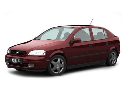 Ворсовые коврики на Opel Astra G 1998 - 2004 в Курске